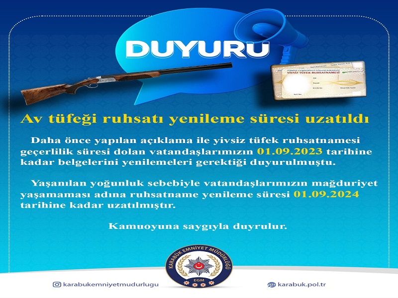 ÖNEMLİ BİLGİLENDİRME !!!