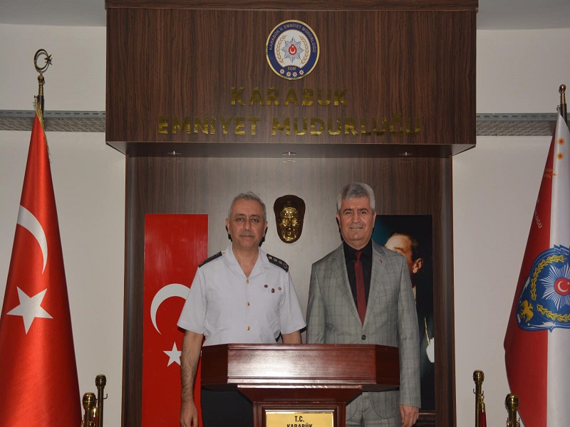 İl Jandarma Komutanı Jandarma Kd. Albay Sayın Garip GÜMÜŞ' ün Sayın Müdürümüzü Ziyaretleri